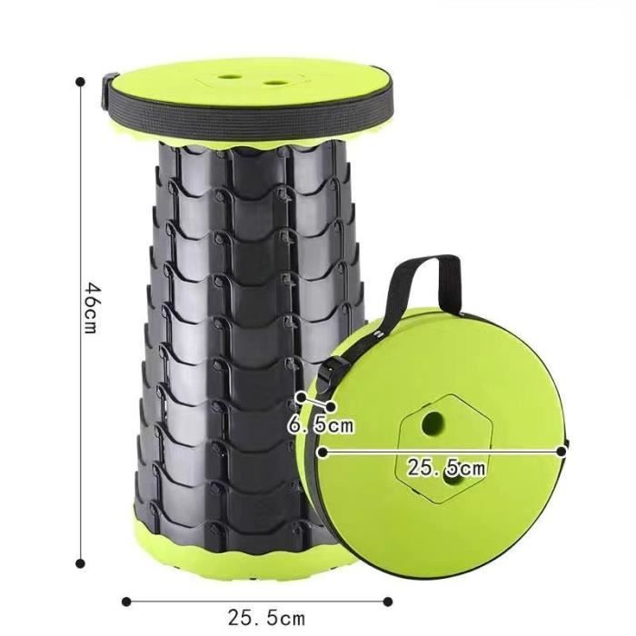 Tabouret Simple Pliable, Rétractable, Télescopique, Charge De 150 Kg