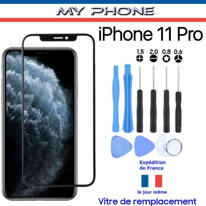 Pour Apple Iphone 11 Pro Vitre Verre Contours Noir Vitre Avant Ecran Reparation Remplacement Kit 9 Outils Cdiscount Telephonie Pour Apple Iphone 11 Pro Vitre Verre Contours Noir Vitre Avant Ecran Reparation Remplacement Kit 9 Outils Cdiscount Telephonie
