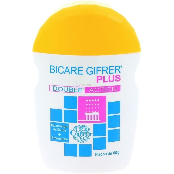 Bicare Plus Bicarbonate de Soude + Bromélaïne 60 g