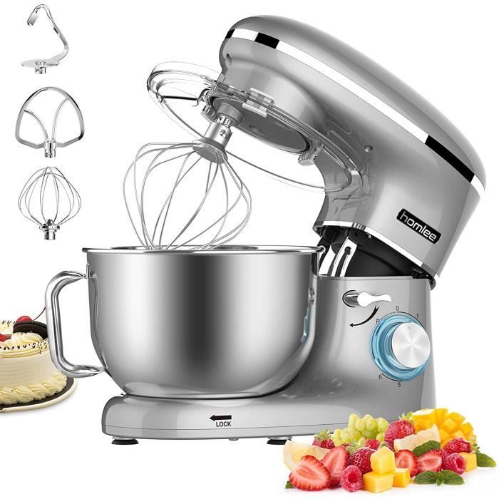 Homlee Robot Patissier 1500W Robot Ptrin. Robot mlangeur. Ptrisseur ...