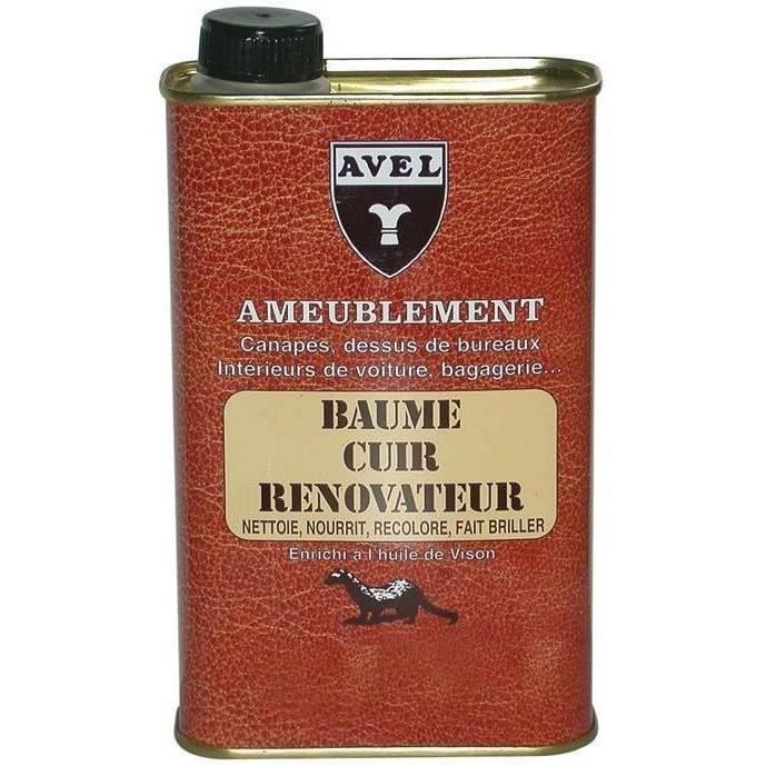 Baume cuir rénovateur liquide - coloris marron clair - 500 mL