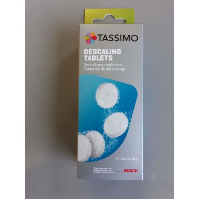 Détartreur - BOSCH - TASSIMO 00311909, TCZ6004 - Compatible T disc - Bleu -  Cdiscount Electroménager