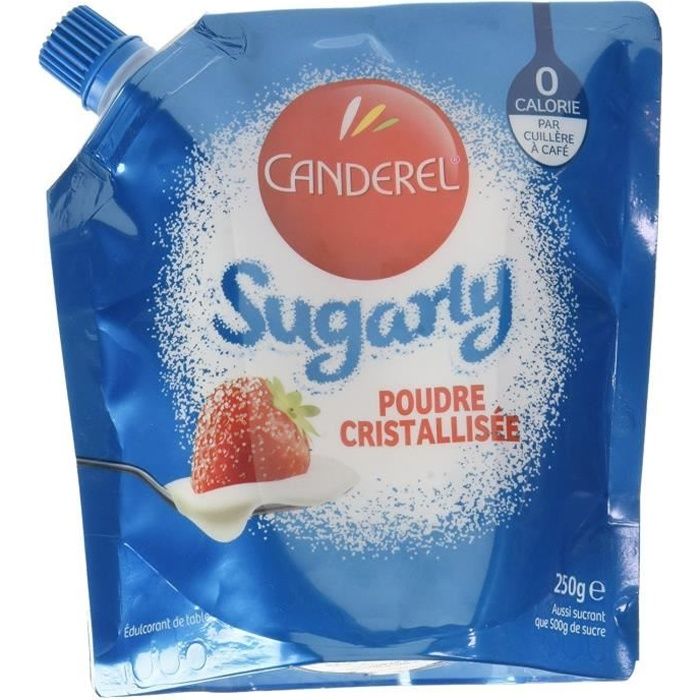 CANDEREL Sugarly édulcorant en poudre cristallisée au sucralose