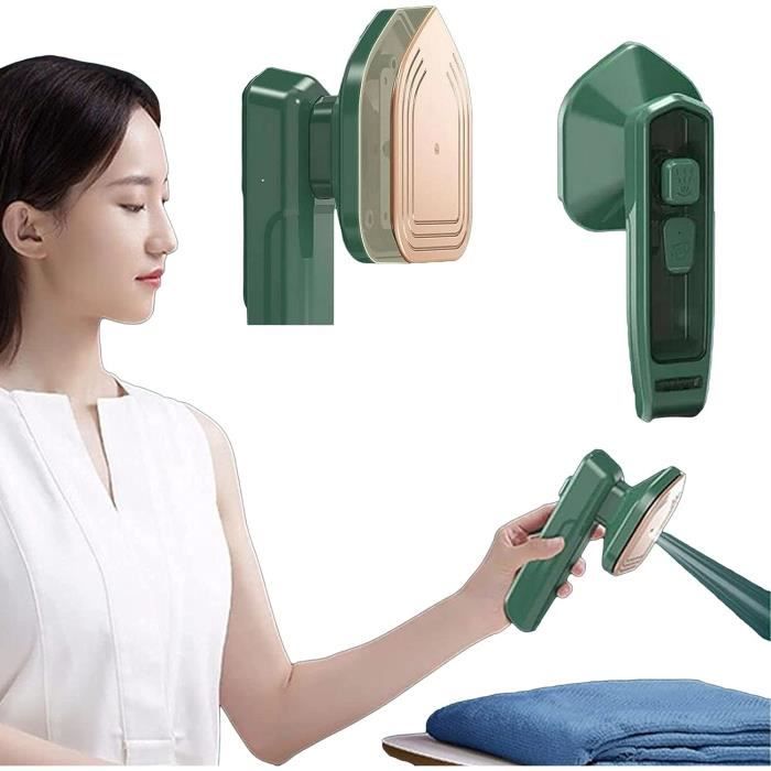 Fer à Repasser Sans Fil Rechargeable - Portable, Poignée Pliable - Idéal Voyage Et Dépannage