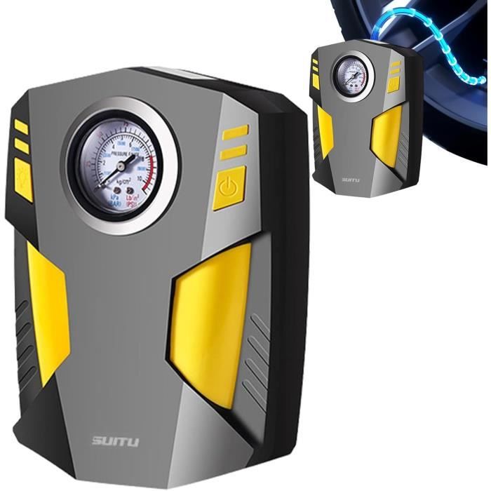 Compresseur D'Gonfleur Pneu | Pompe À Roue Automatique Portable 12 V ...