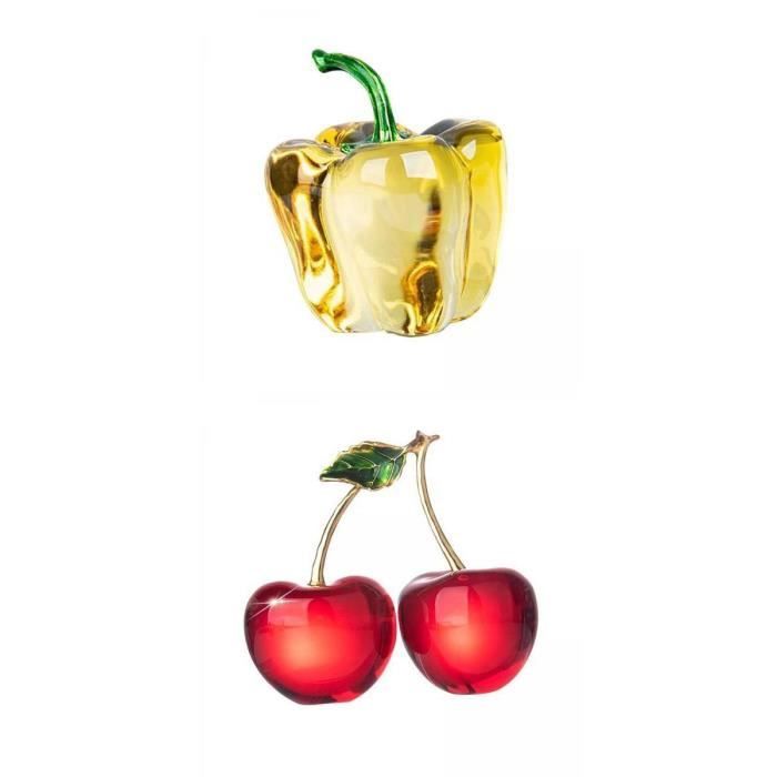 Ananas En Cristal Artificiel – Ornement De Fruits, Statuette De Bureau, Décoration