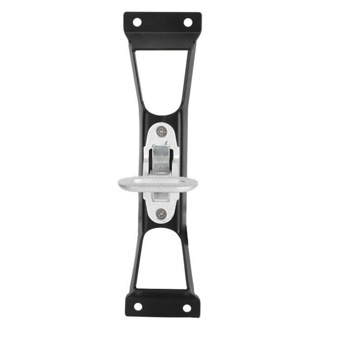 HUFFA Repose-pieds Voiture En Acier Inoxydable - Compatible Modèles 2013-2021 Conduite à Gauche - Noir Argent