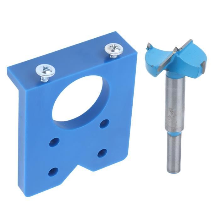 Hoteche Support De Perçage De Précision En Aluminium Et Acier - Profondeur 60 Mm, Diamètre 43 Mm, Hauteur 400 Mm - Idéal Pour Perceuses à Main