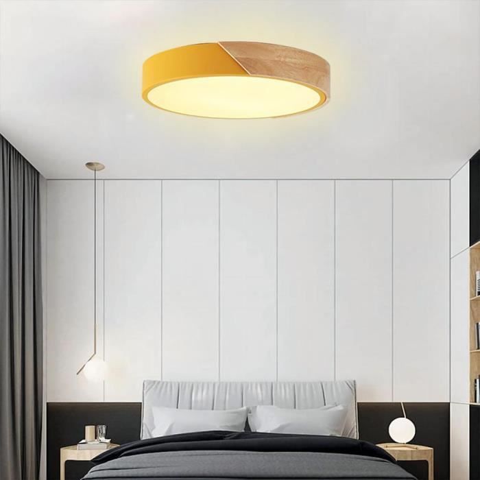 Plafonnier Rond LED de Style Moderne - Lampe et Eclairage