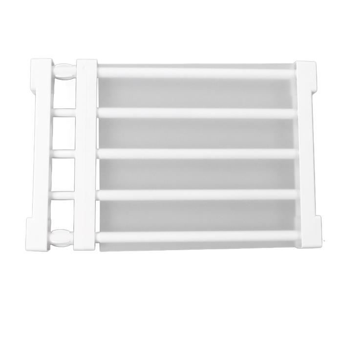 Étagère De Tension Réglable Pour Placard – Installation 10 Secondes Sans Perçage, Rangement Antidérapant Ultra Stable En Acier, Idéal Dortoir Maison