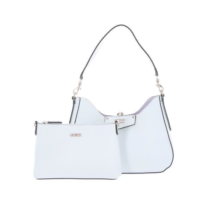 Guess Silvye Sac Bandoulière Imprimé Croco White
