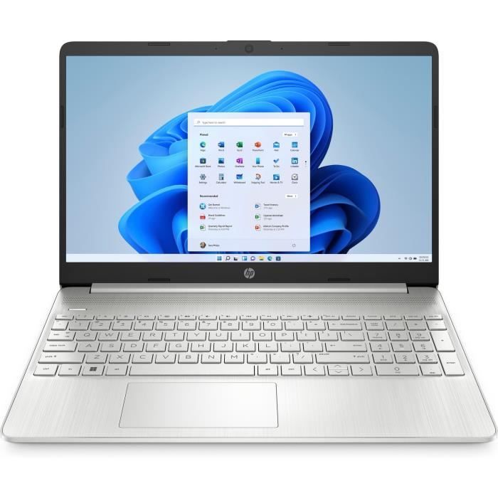 PC Portable HP 15s fq2071nf 15 6 FHD Intel Core i3 1125G4 RAM 8 Go Stockage 256 Go SSD WIN 11S AZERTY
