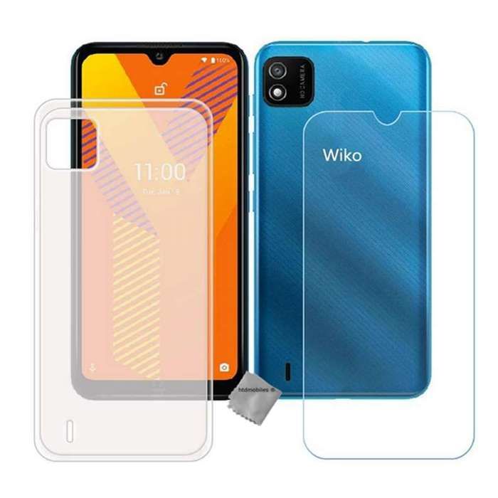 JEZSHTAI Cover Compatibile con WIKO Veiw 2 Pro Custodia Trasparente in Silicone Antigraffio Con Design Grafico,Cover Protettiva in TPU Morbida Antiurto e Sottile,C01