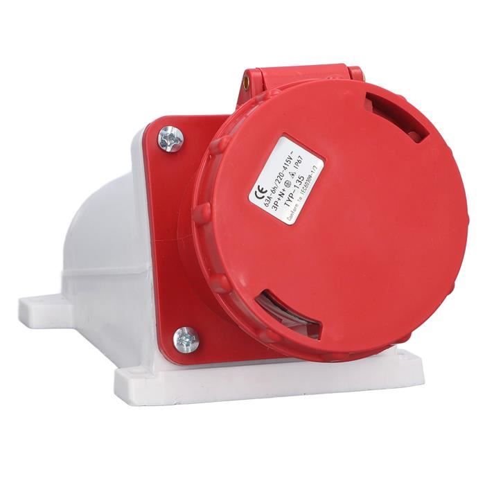 Prise Aviation Étanche HQ 2 Contacts (2 Broches) - Plaquée Or - Pour Installation Haute-Fi Ou Nautique