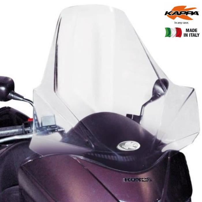 Pare-brise Kappa KD5601ST Pour Piaggio MP3 Touring 300 400 500 (2011-2013) - Transparent 75 Cm