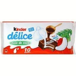 Kinder Delice Noix De Coco Achat Vente Barres Chocolatees Kinder Delice Noix De Coco Cdiscount