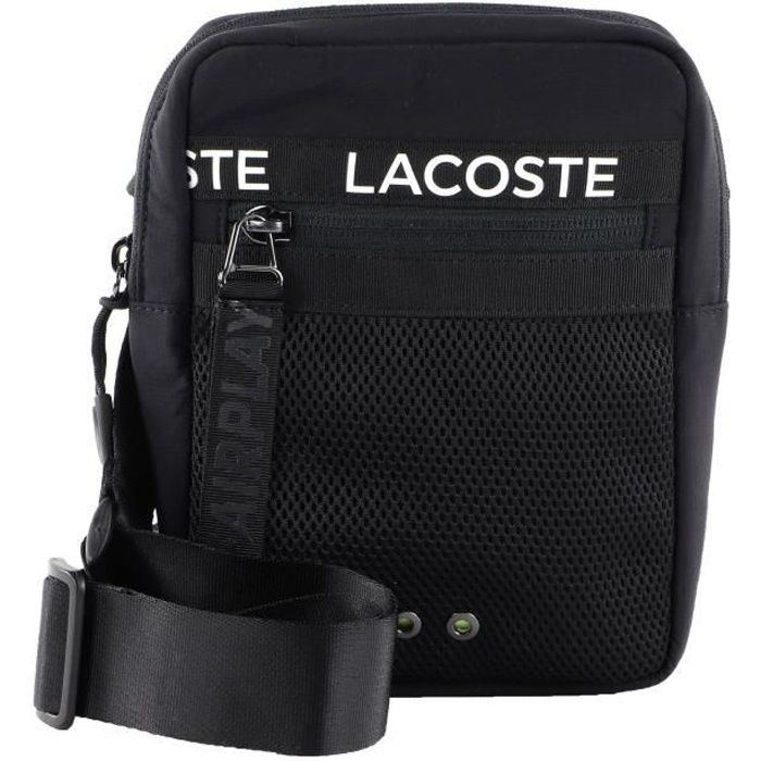 LACOSTE Lacoste Freedom Flat Crossover Bag S Noir [167573] - sac ?� ?�paule bandouli?�re sacoche 
