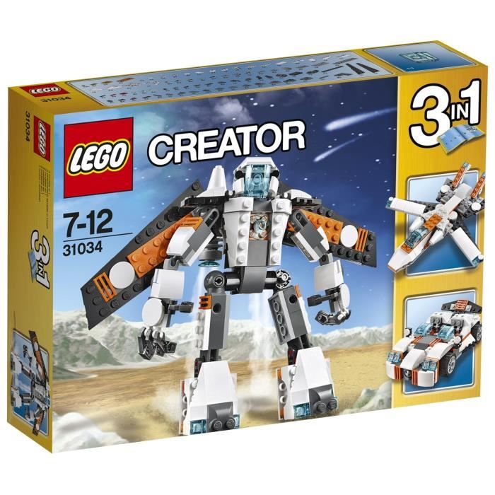LEGO® Creator 31034 Les Planeurs du Futur 3 en 1 Reconditionné - Lego reconditionné disponible sur Cdiscount Seconde Vie
