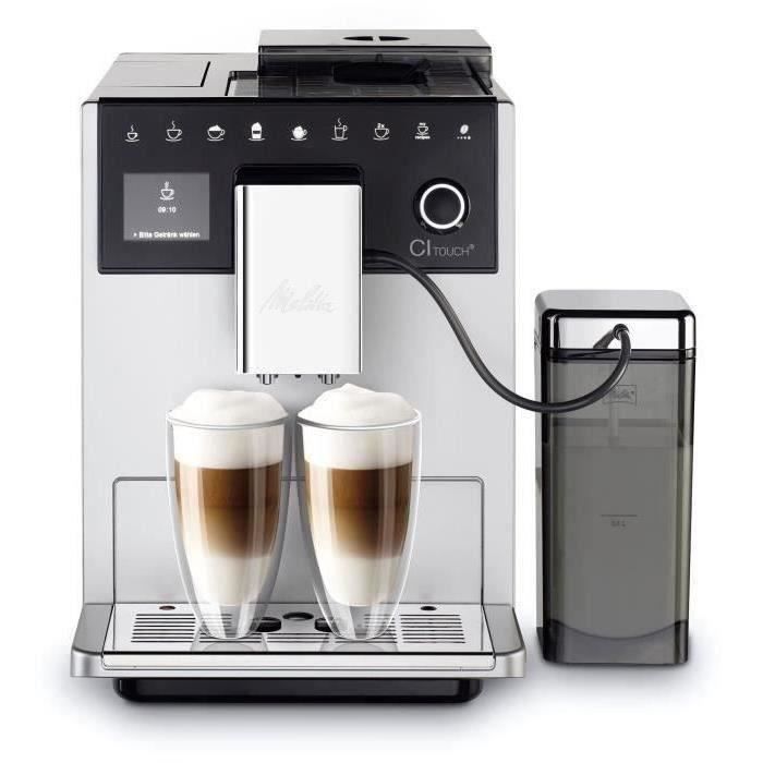 Machine À Café Melitta CI Touch F630-101 – 1,8L, 6 Boissons, Réglage Température