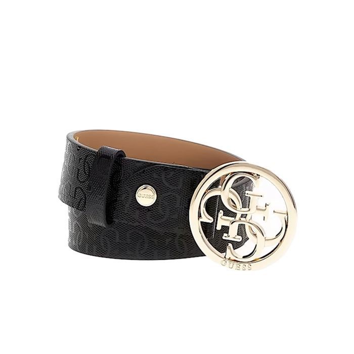 Ceinture - Guess - Femme - jania - Noir - Simili Cuir