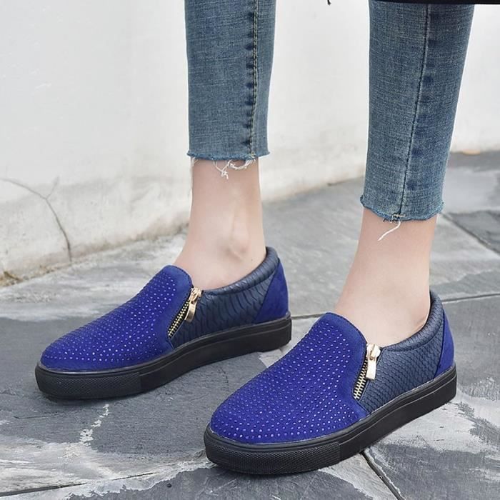 basket semelle plate