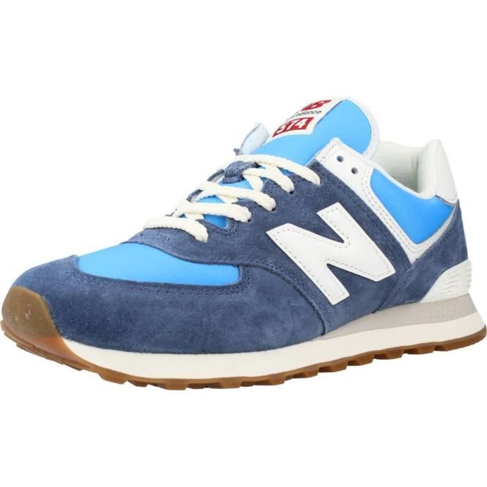 Basket - NEW BALANCE - 128051 - Bleu - Homme - Adulte - Textile - Lacets