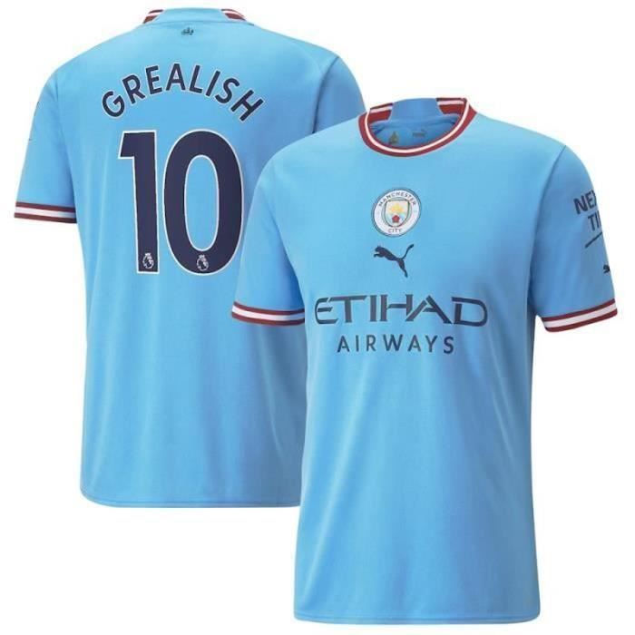 Flocage Officiel Maillot Manchester City – Jack Grealish, Saison 2023/2024, Domicile