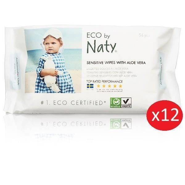 Naty Lot De 12 Paquets De Lingettes Douces Eco Aloe Vera 56 Pcs Cdiscount Puericulture Eveil Bebe Naty Lot De 12 Paquets De Lingettes Douces Eco Aloe Vera 56 Pcs Cdiscount Puericulture Eveil Bebe