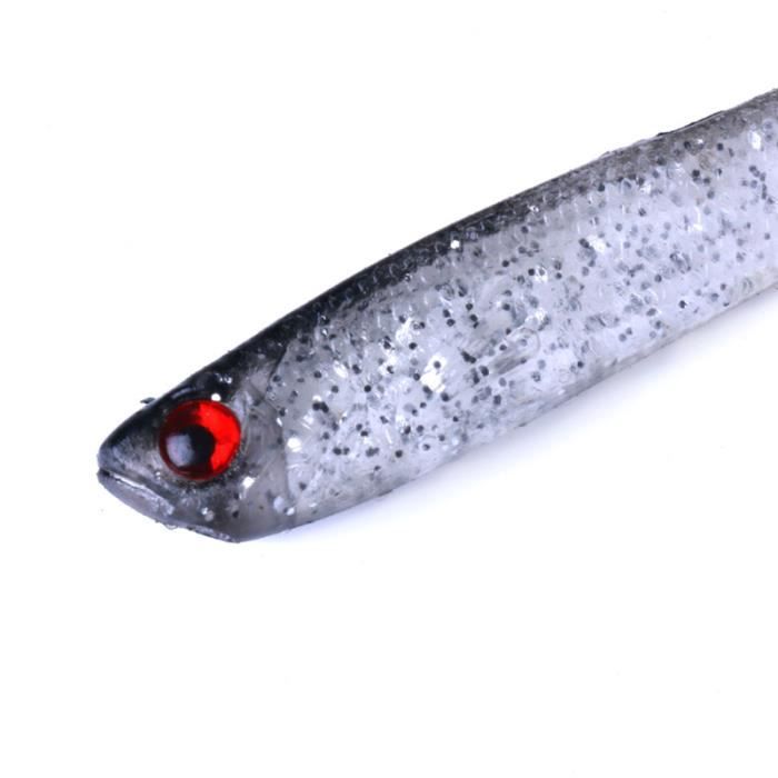 WOONEKY 30 Pièces Leurres Poisson Métal Appâts Lifelike Pêche Carpe Argentée