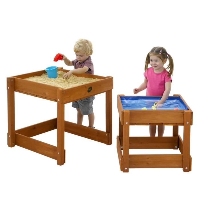 Table De Sable Et D’eau DeAO 4 Niveaux – Cascade Et Roue à Eau, Pour Des Heures De Jeu En Intérieur Ou Extérieur