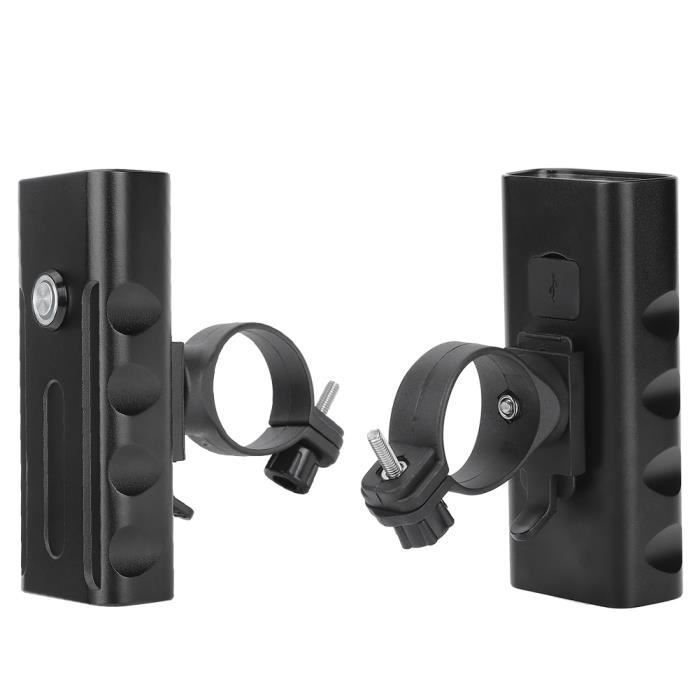 BIKIL Support Lumière Vélo BX3 - Pivotant 360°, Fixation Rapide Sans Outil