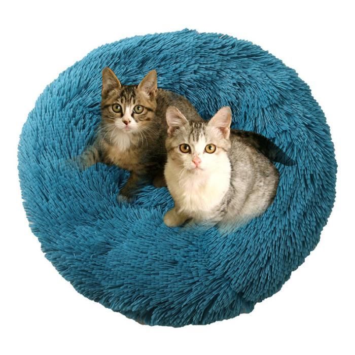 Meilleurs prix pour RNGCPTO Lit de Panier COUSSIN Pour Chat et ChienLit de Animaux Rond en Peluche Douce et Confortable Panier Pour Chat Chien 40cm A1