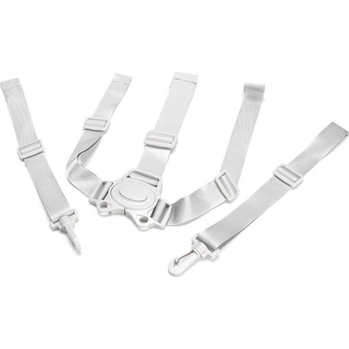 Ceinture de sécurité 5 points pour bébé - SALALIS - Universelle pour poussette et chaise haute