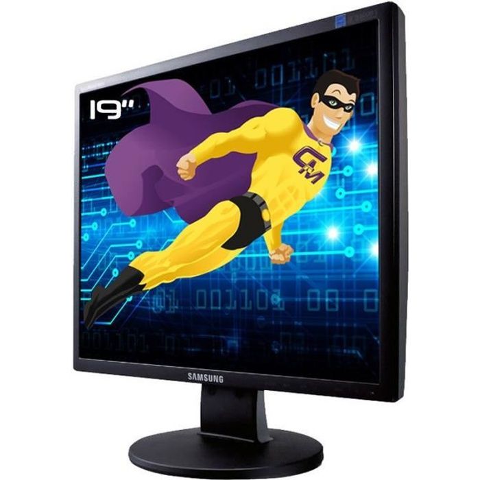 Ecran Plat PC 19 SAMSUNG SyncMaster 943N LS19MYAKBB/EDC VGA VESA 4:3