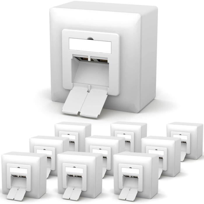 Câble Cat5e UTP 100% Cuivre Orange - 30m, Pour Seulement 16,43