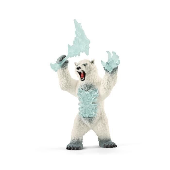 Figurine mythique Ours du blizzard avec arme, Figurine d'action fantastique très durable, Pour Garço