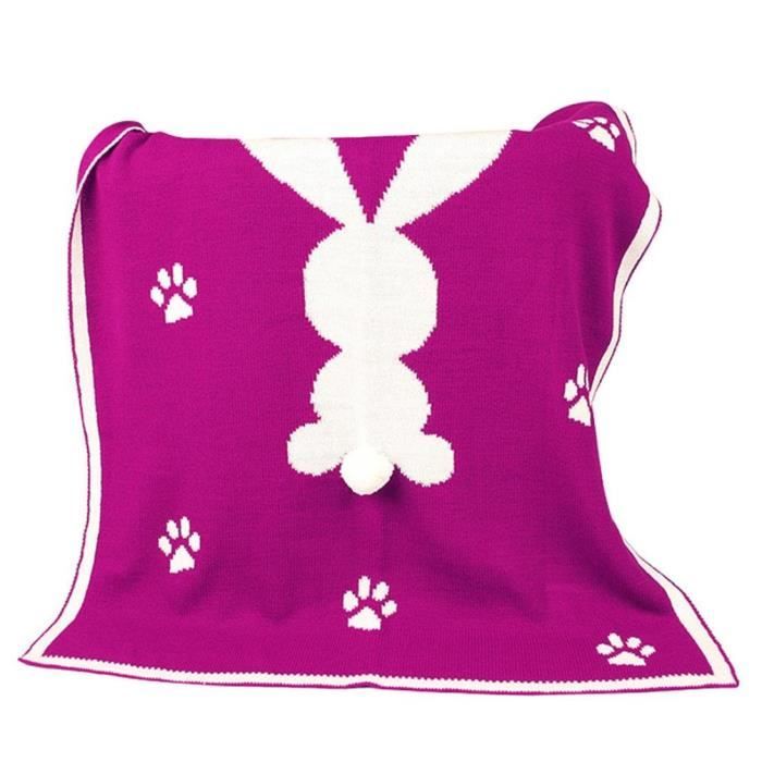 Couverture Bebe Fille A Tricoter De Literie Couverture Bebe Poussette Rose Vif 3581 Cdiscount Puericulture Eveil Bebe