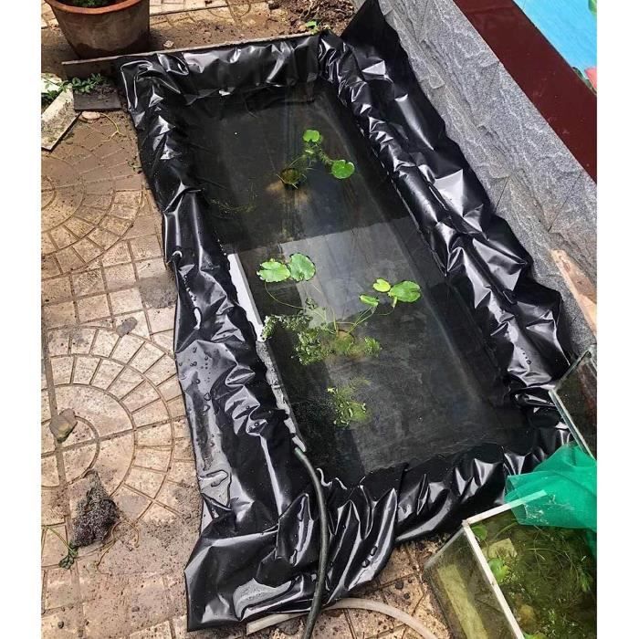 Bâche D'étang à Poissons, Bâche Pour Bassin De 0,12mm, 1x5m