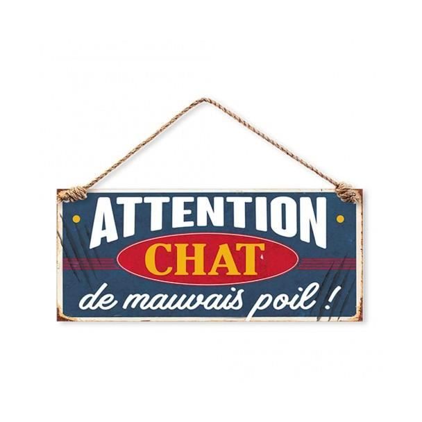 Plaque Decorative En Metal 13x30 Cm Attention Chat De Mauvais Poil Achat Vente Plaque De Porte Cdiscount Plaque Decorative En Metal 13x30 Cm Attention Chat De Mauvais Poil Achat Vente Plaque De Porte Cdiscount