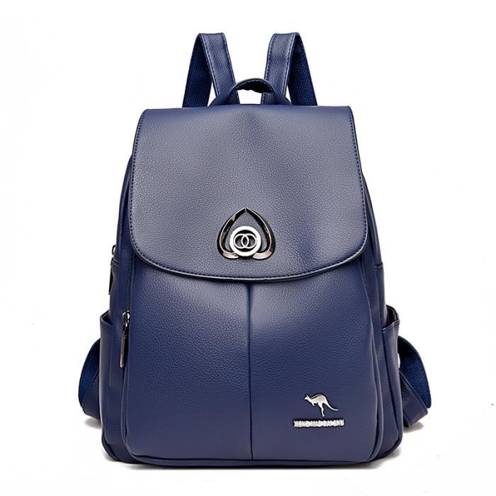 Sac à Dos Anti-vol 4 Pièces Pour Adolescents/femmes - Compartiment Caché, Léger - Pour école, Voyage