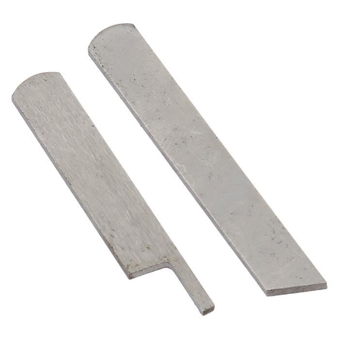 Jeu De 2 Lames Pour Surjeteuse - Couteau Supérieur Et Inférieur - Compatible Singer, Elna, Babylock Modèles T-3, T-34, Etc.