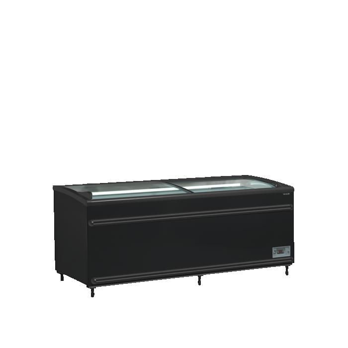 Réfrigérateur congélateur de supermarché noir SFI185B-CF VS - Tefcold
