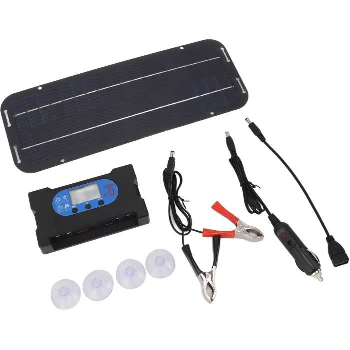 Panneau solaire Polycristallin 10W IP65 avec Contrôleur 40A | Leroy Merlin
