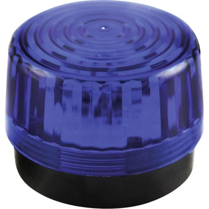 Témoin lumineux LED Velleman HAA100BN 12 V/DC flash bleu IP20 1 pc(s)