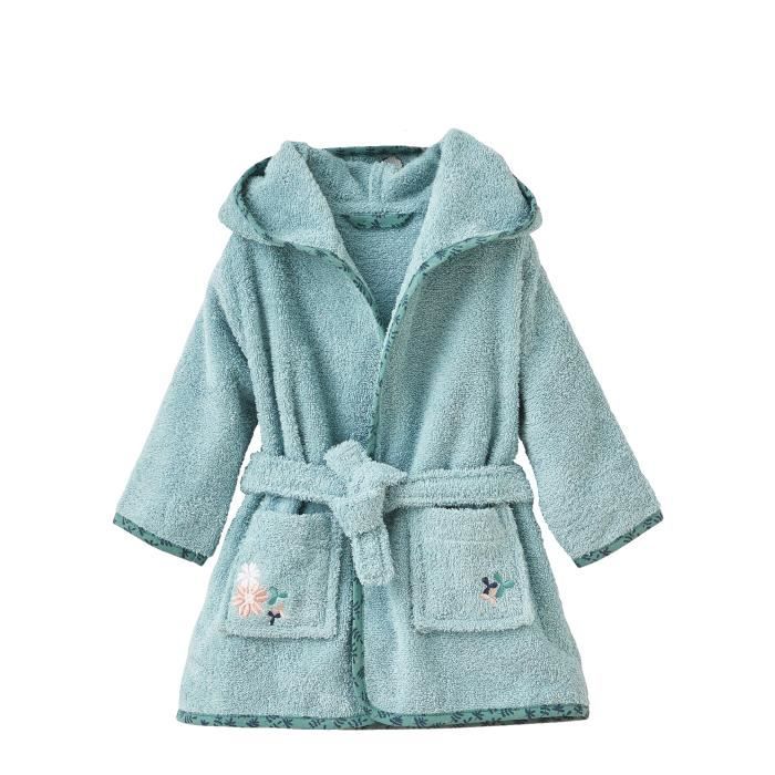 Peignoir Bébé Biche Oeko-Tex® VERTBAUDET - Vert 18 Mois (81cm)