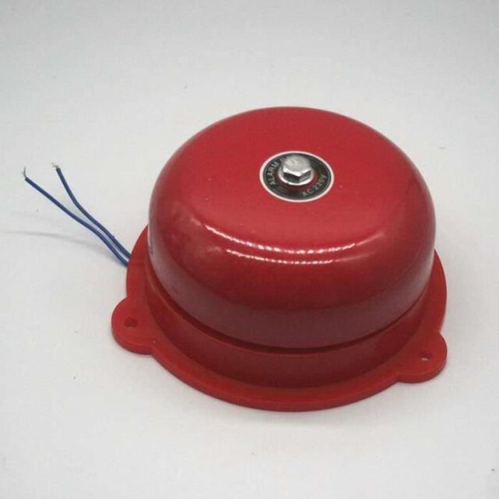 électrique traditionnelle rouge, contrôle du