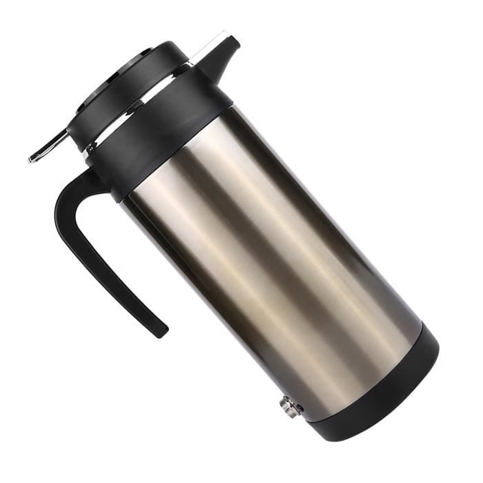 Bouilloire électrique pour voiture 12V / 24V 95W 420ml Tasse de voyage