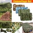 CA10429-Voile d'ombrageFilets de Camouflage militaires Jungle d'extérieur Filets de Camouflage militaire pour la - Type Jungle 3mx5-1