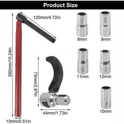 Jeu De Clés Pour Robinets 8-17 Mm - Outil D'Installation Pour Espaces Restreints