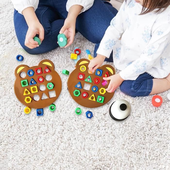 Œufs Sensoriels Montessori 12 Pièces - Jouet Éducatif Formes & Couleurs Pour Enfants 2+ Ans